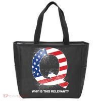 Q Anon Why Is this Relevant Tote Bag thumb 0