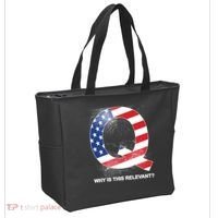 Q Anon Why Is this Relevant Tote Bag thumb 2
