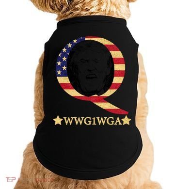 Q-Anon WWG1WGA Trump Great Awaking  Doggie Tank