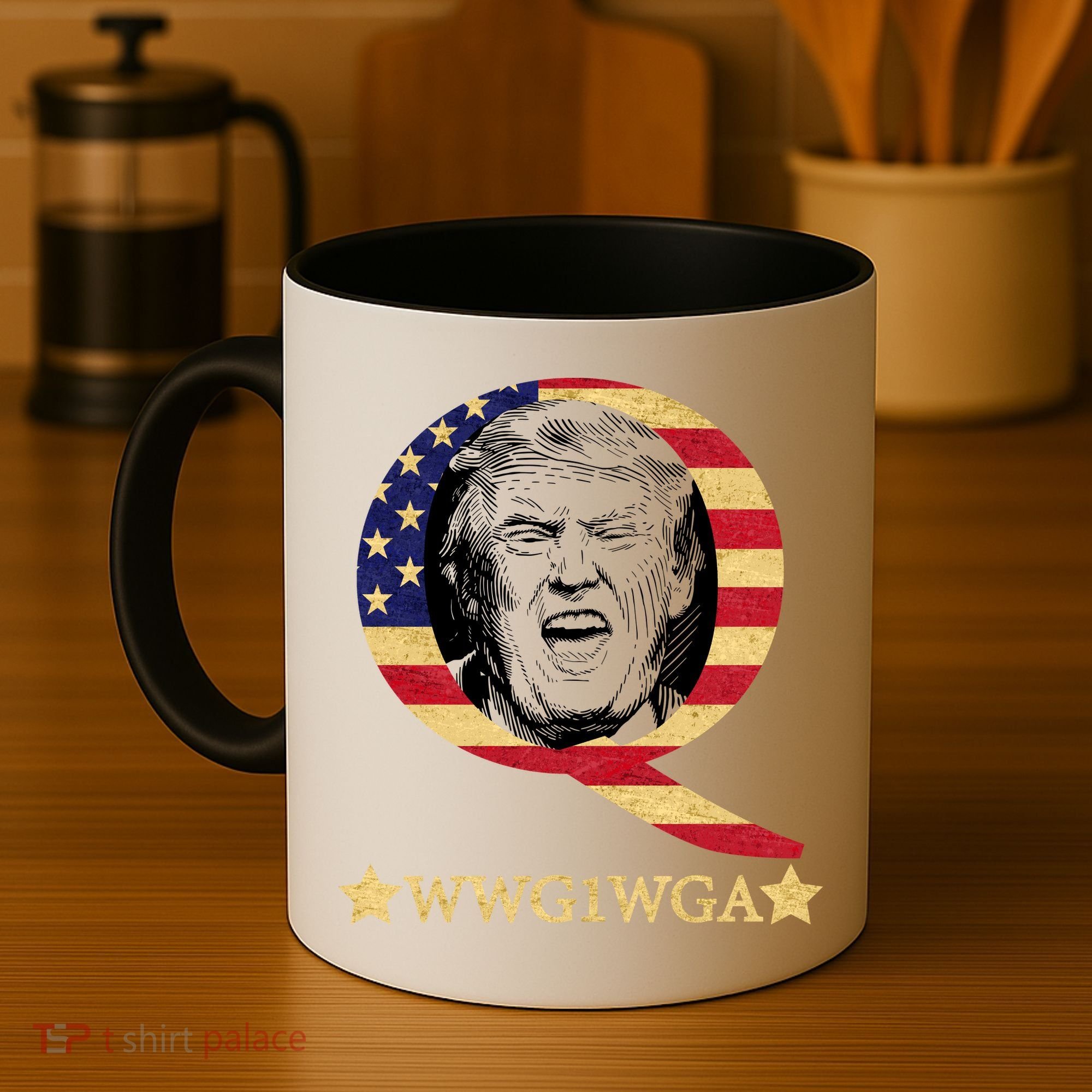 Q-Anon WWG1WGA Trump Great Awaking  Coffee Mug