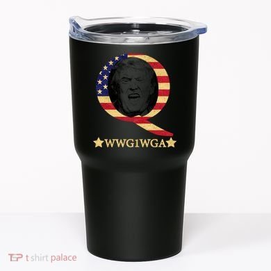 Q-Anon WWG1WGA Trump Great Awaking  Tumbler