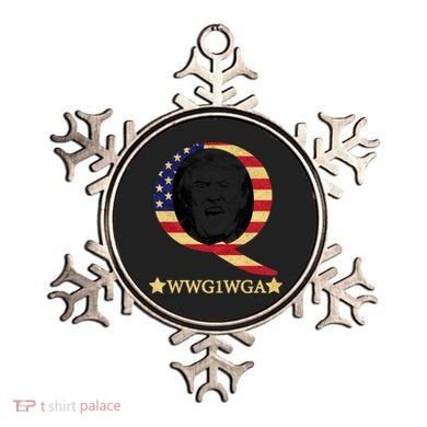 Q-Anon WWG1WGA Trump Great Awaking  Ornament