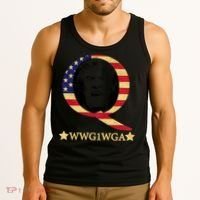 Q-Anon WWG1WGA Trump Great Awaking  Tank Top thumb 3