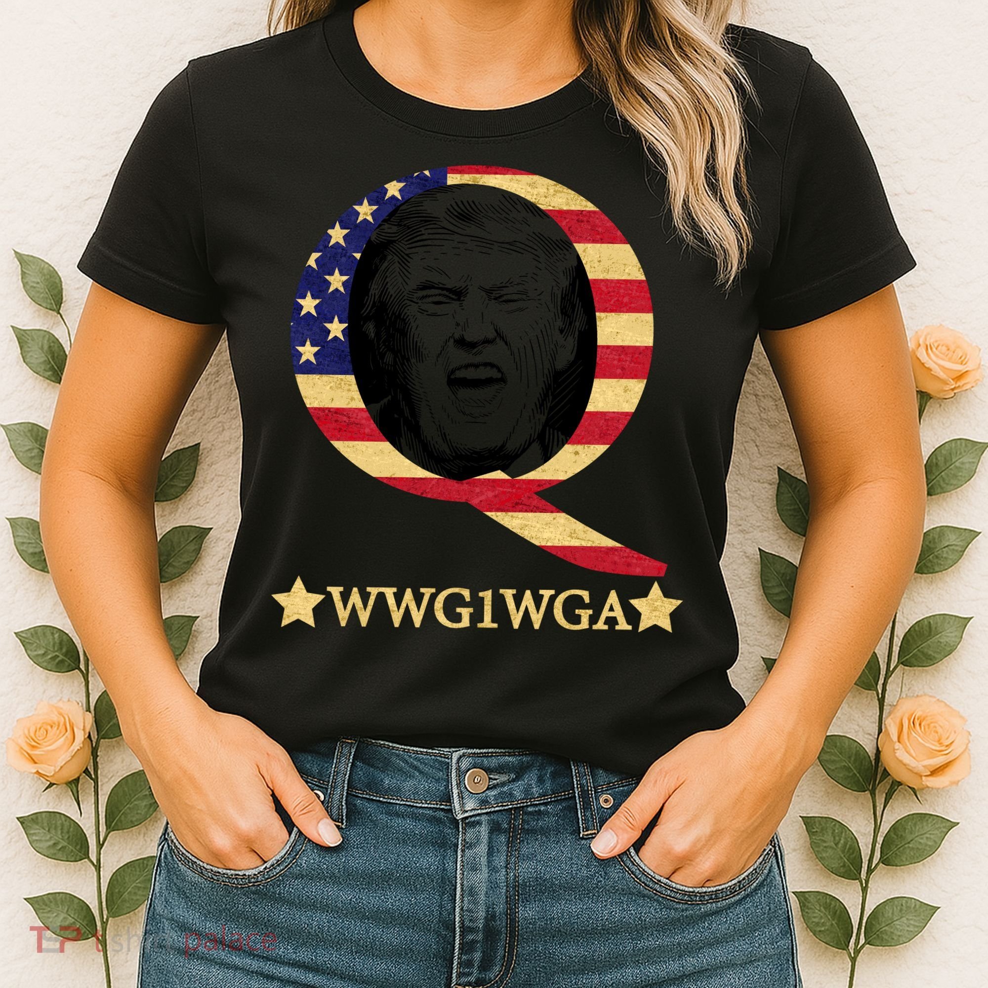 Q-Anon WWG1WGA Trump Great Awaking  Women's T-Shirt