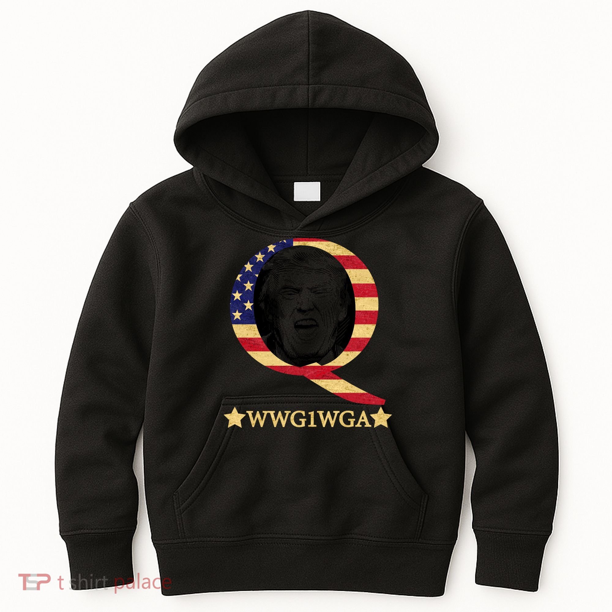 Q-Anon WWG1WGA Trump Great Awaking  Kids Hoodie
