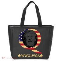 Q-Anon WWG1WGA Trump Great Awaking  Tote Bag thumb 0