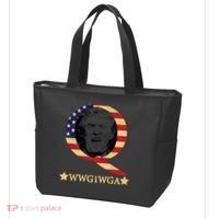 Q-Anon WWG1WGA Trump Great Awaking  Tote Bag thumb 3