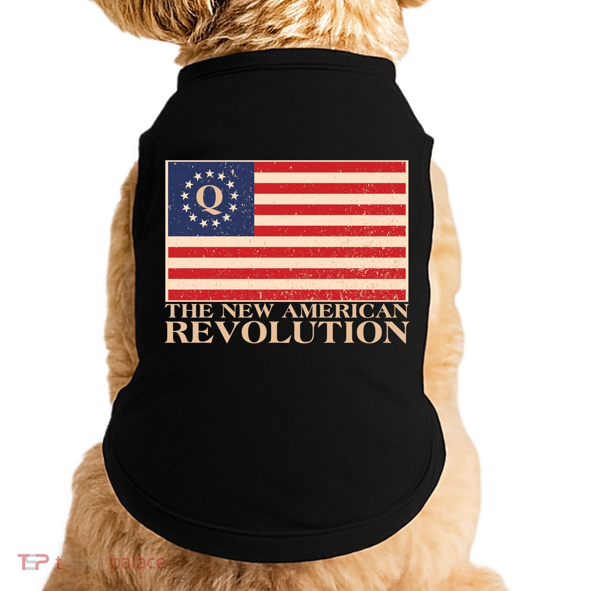 Q The New American Revolution Qanon Doggie Tank