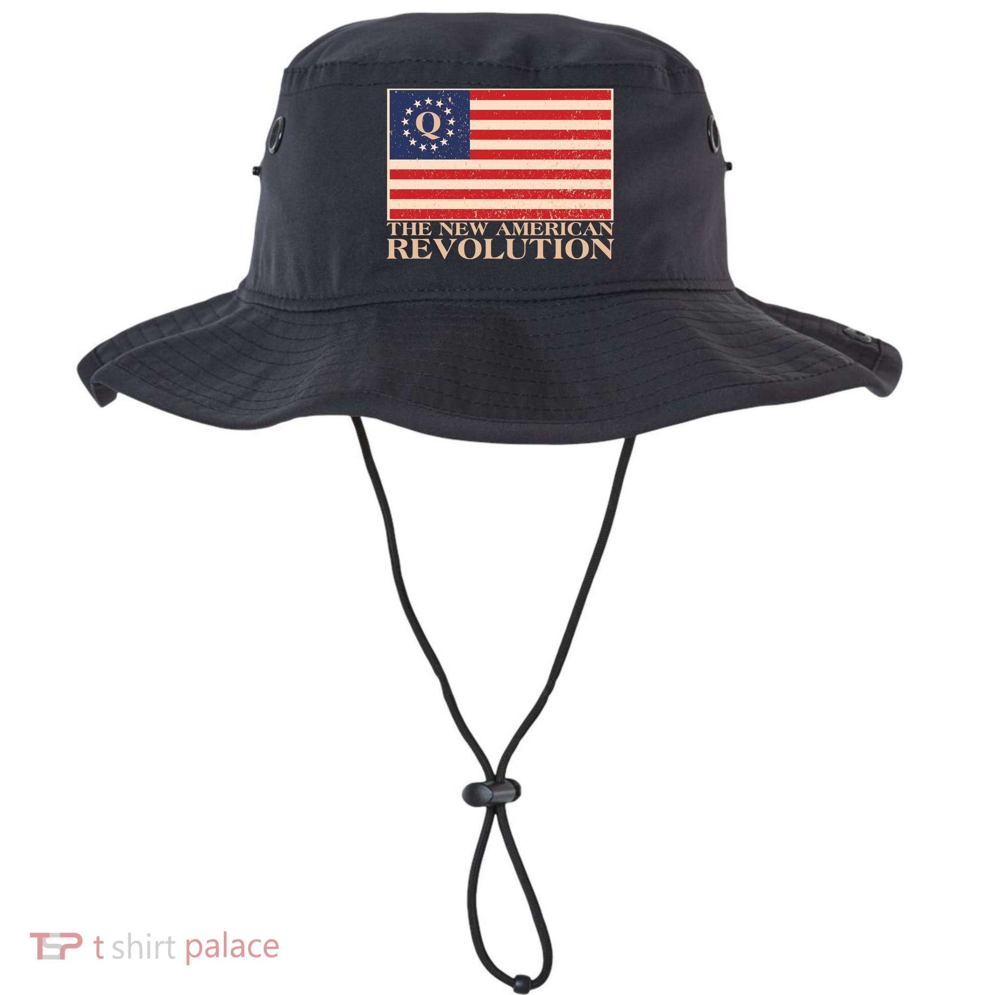 Q The New American Revolution Qanon Bucket Hat