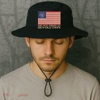 Q The New American Revolution Qanon Bucket Hat thumb 2