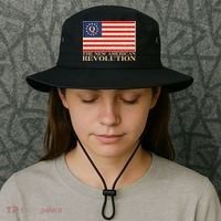 Q The New American Revolution Qanon Bucket Hat thumb 3