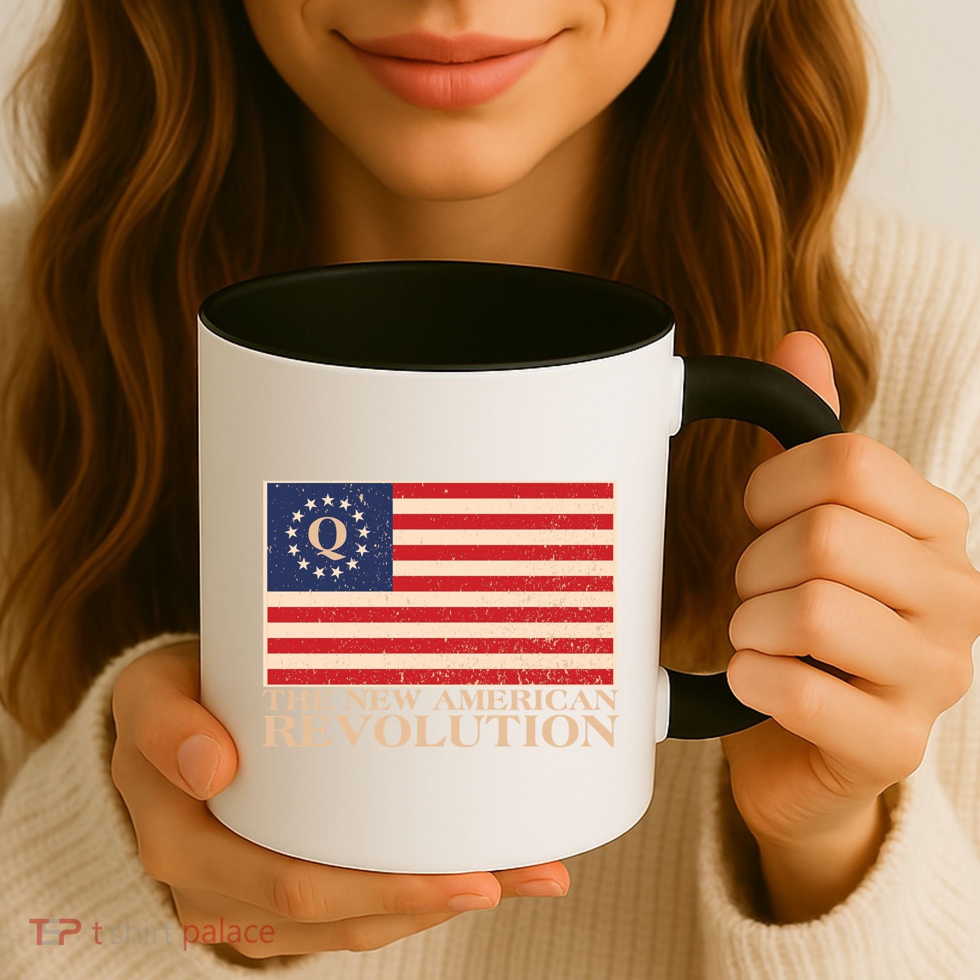 Q The New American Revolution Qanon Coffee Mug