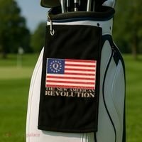 Q The New American Revolution Qanon Golf Towel thumb 2
