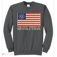 Q The New American Revolution Qanon Sweatshirt thumb 0