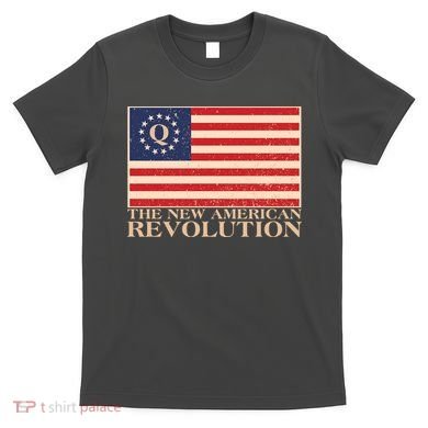 Q The New American Revolution Qanon T-Shirt