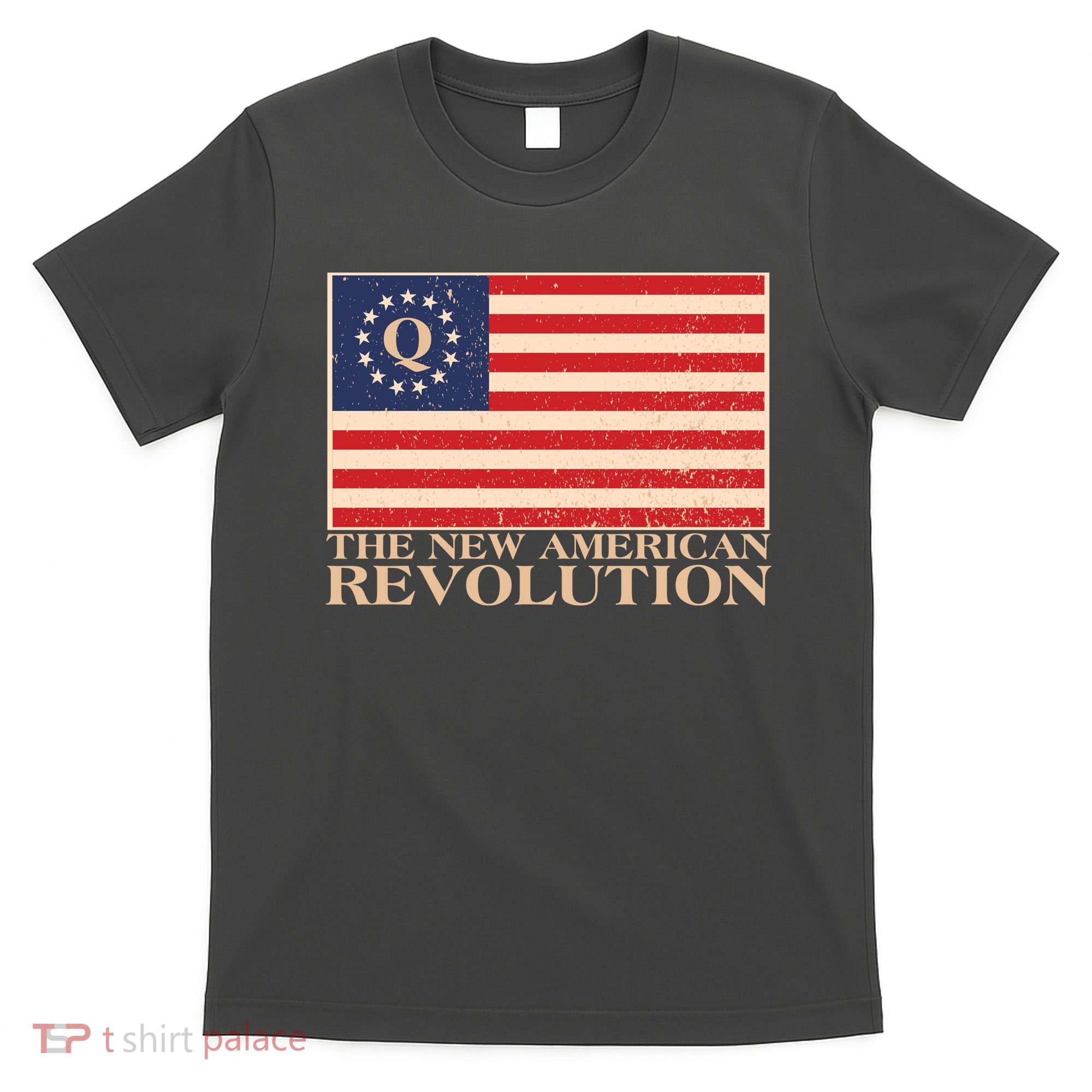 Q The New American Revolution Qanon T-Shirt