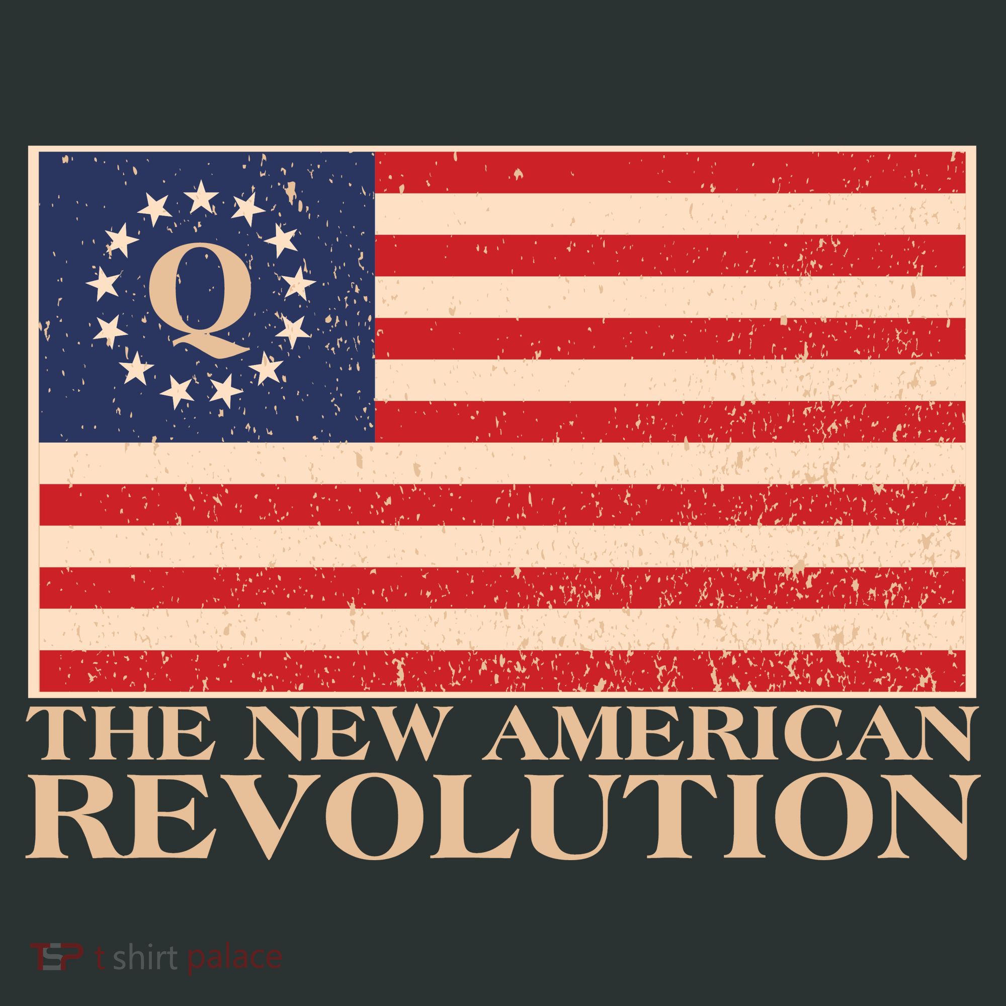 Q The New American Revolution Qanon T-Shirt