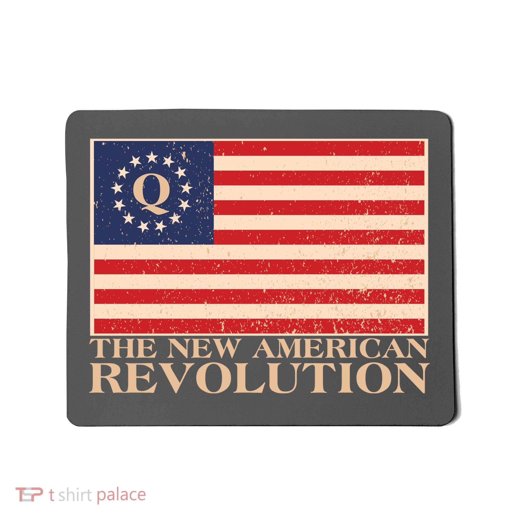 Q The New American Revolution Qanon Mousepad