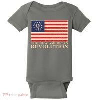 Q The New American Revolution Qanon Baby Bodysuit thumb 0