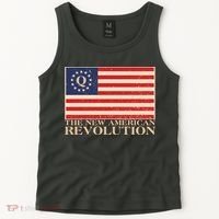 Q The New American Revolution Qanon Tank Top thumb 2