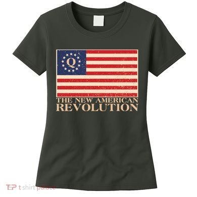 Q The New American Revolution Qanon Women's T-Shirt