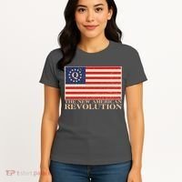 Q The New American Revolution Qanon Women's T-Shirt thumb 4