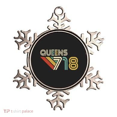 Queens 718 New York City State Vintage Queens Area Code Ornament