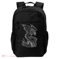 Quetzalcoatl Ancient Aztec Serpent Mayan Temple Inca Toltec Backpack thumb 0