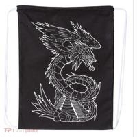 Quetzalcoatl Ancient Aztec Serpent Mayan Temple Inca Toltec Drawstring Bag thumb 0