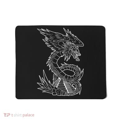 Quetzalcoatl Ancient Aztec Serpent Mayan Temple Inca Toltec Mousepad