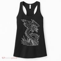 Quetzalcoatl Ancient Aztec Serpent Mayan Temple Inca Toltec Women's Tank Top thumb 0