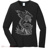 Quetzalcoatl Ancient Aztec Serpent Mayan Temple Inca Toltec Women's Long Sleeve Shirt thumb 0