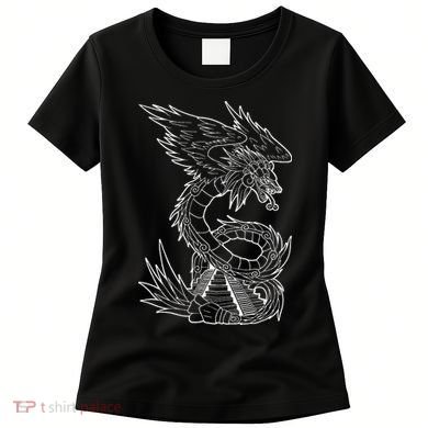 Quetzalcoatl Ancient Aztec Serpent Mayan Temple Inca Toltec Women's T-Shirt