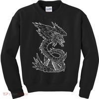 Quetzalcoatl Ancient Aztec Serpent Mayan Temple Inca Toltec Kids Sweatshirt thumb 0