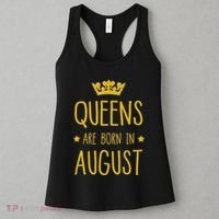 Queens Are Born In August August Birthday Women's Tank Top thumb 3