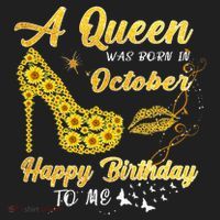 Queens Are Born In October October Birthday S For Women Tumbler thumb 3