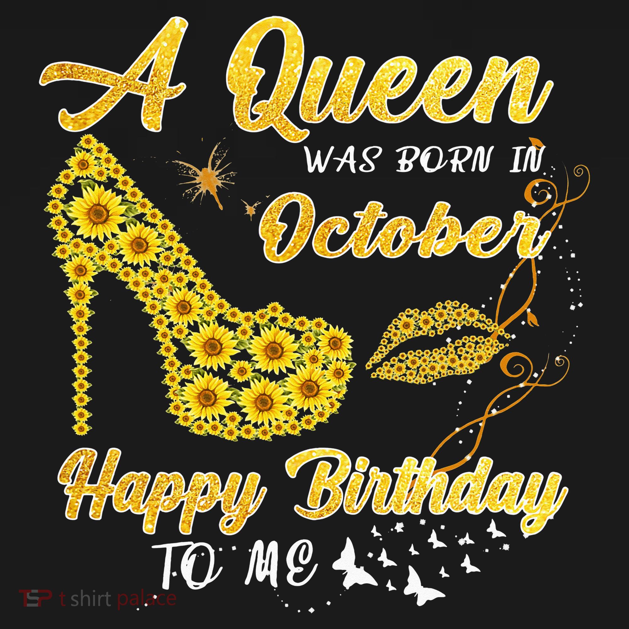 Queens Are Born In October October Birthday S For Women Women's Tank Top
