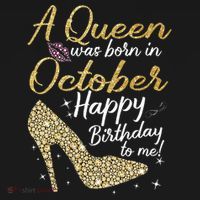 Queens Are Born In October Birthday Women Ornament thumb 1