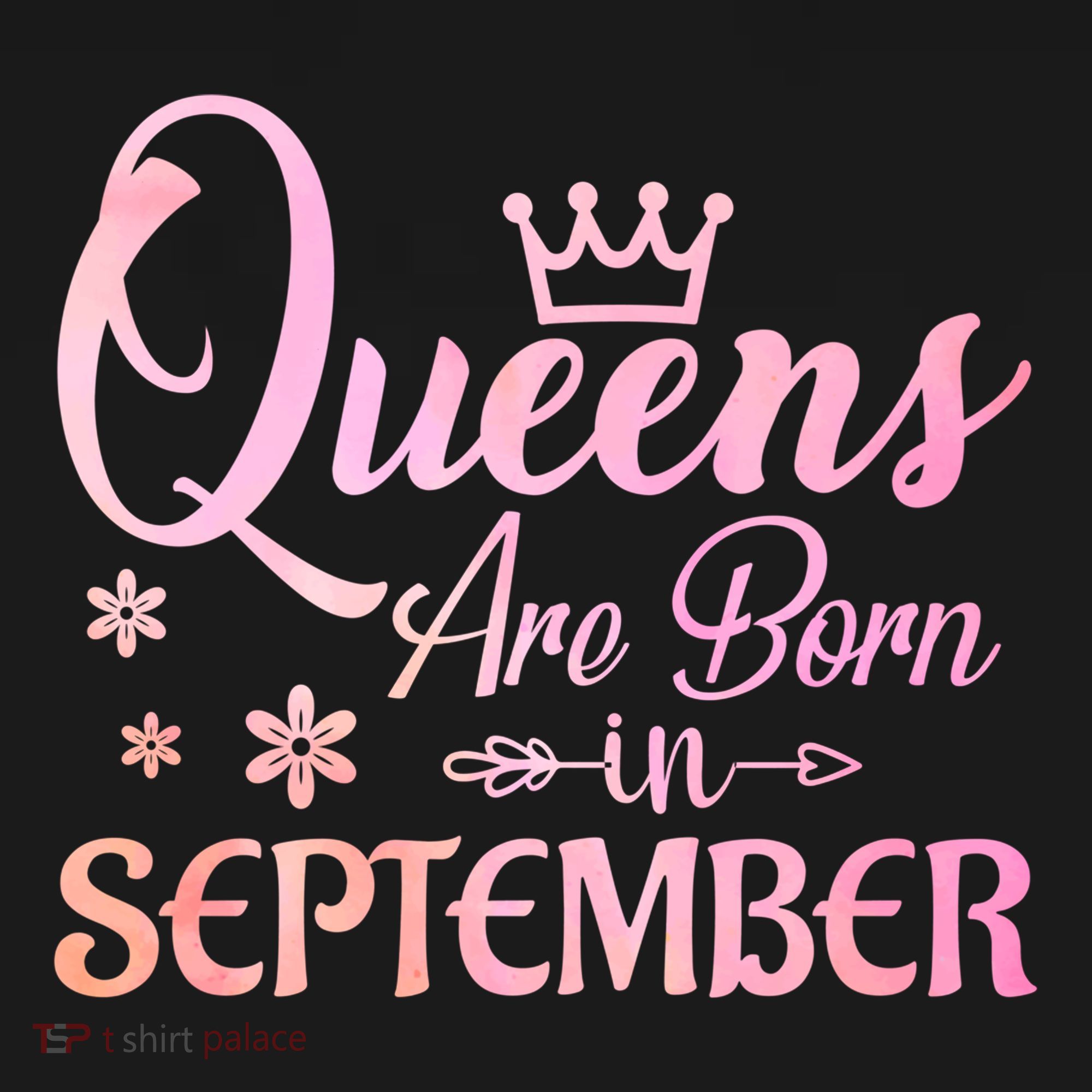 Queens Are Born In September Gift September Birthday Great Gift Women's Hoodie