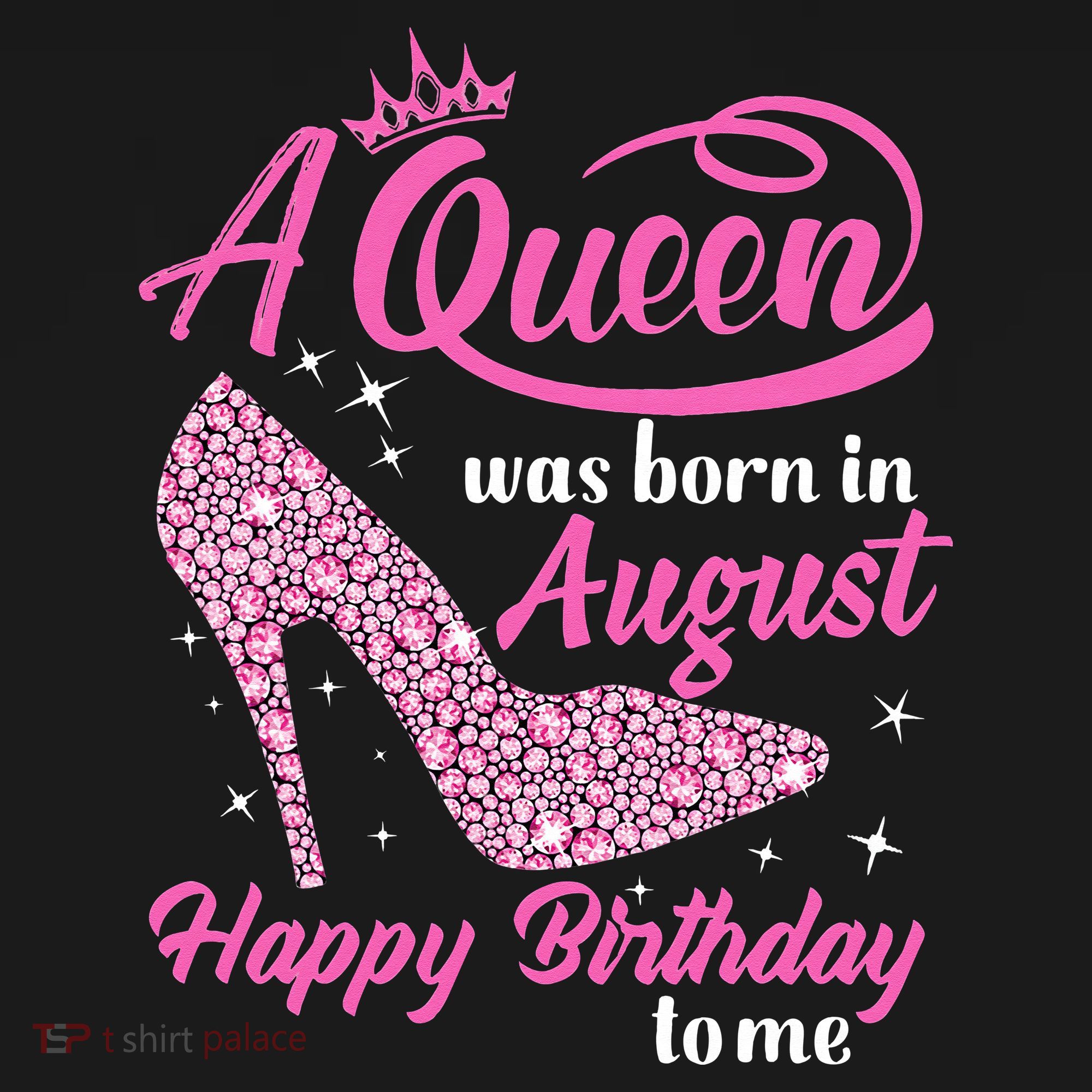 Queens Are Born In August Funny August Birthday Gift Women's Tank Top