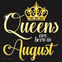 Queen Are Born In August Birthday Girl Women's Tank Top thumb 5