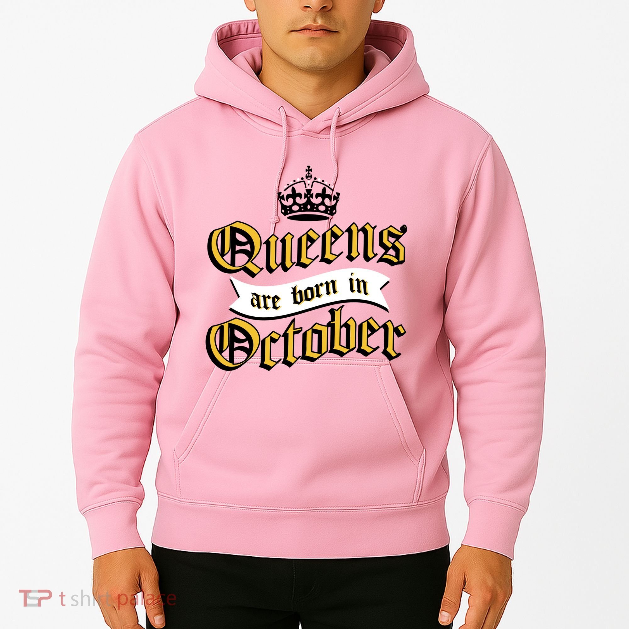 Queens Are Born In October Hoodie