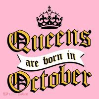 Queens Are Born In October Baby Bodysuit thumb 2