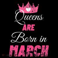 Queens Are Born In March Distressed Birthday Gift Coffee Mug thumb 5