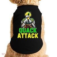 Quack Attack By Angry White Green And Yellow Duck Doggie Tank thumb 0