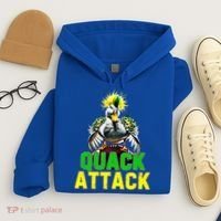 Quack Attack By Angry White Green And Yellow Duck Hoodie thumb 4