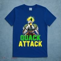 Quack Attack By Angry White Green And Yellow Duck T-Shirt thumb 5