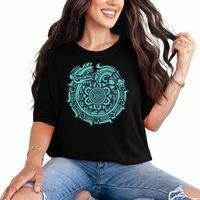 Quetzalcoatl Aztec Dragon God Comfort Colors T-Shirt thumb 0