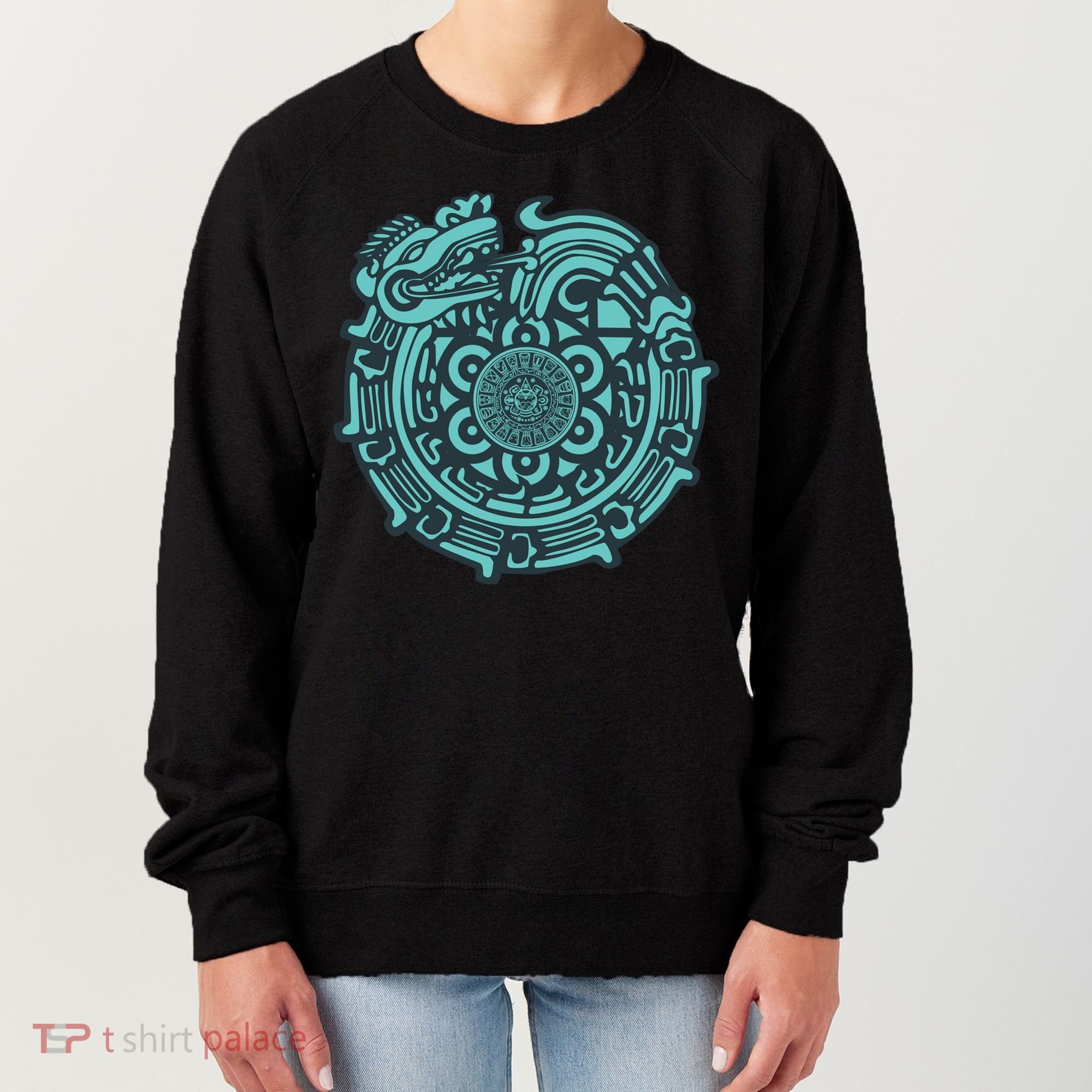 Quetzalcoatl Aztec Dragon God Women's Sweatshirt