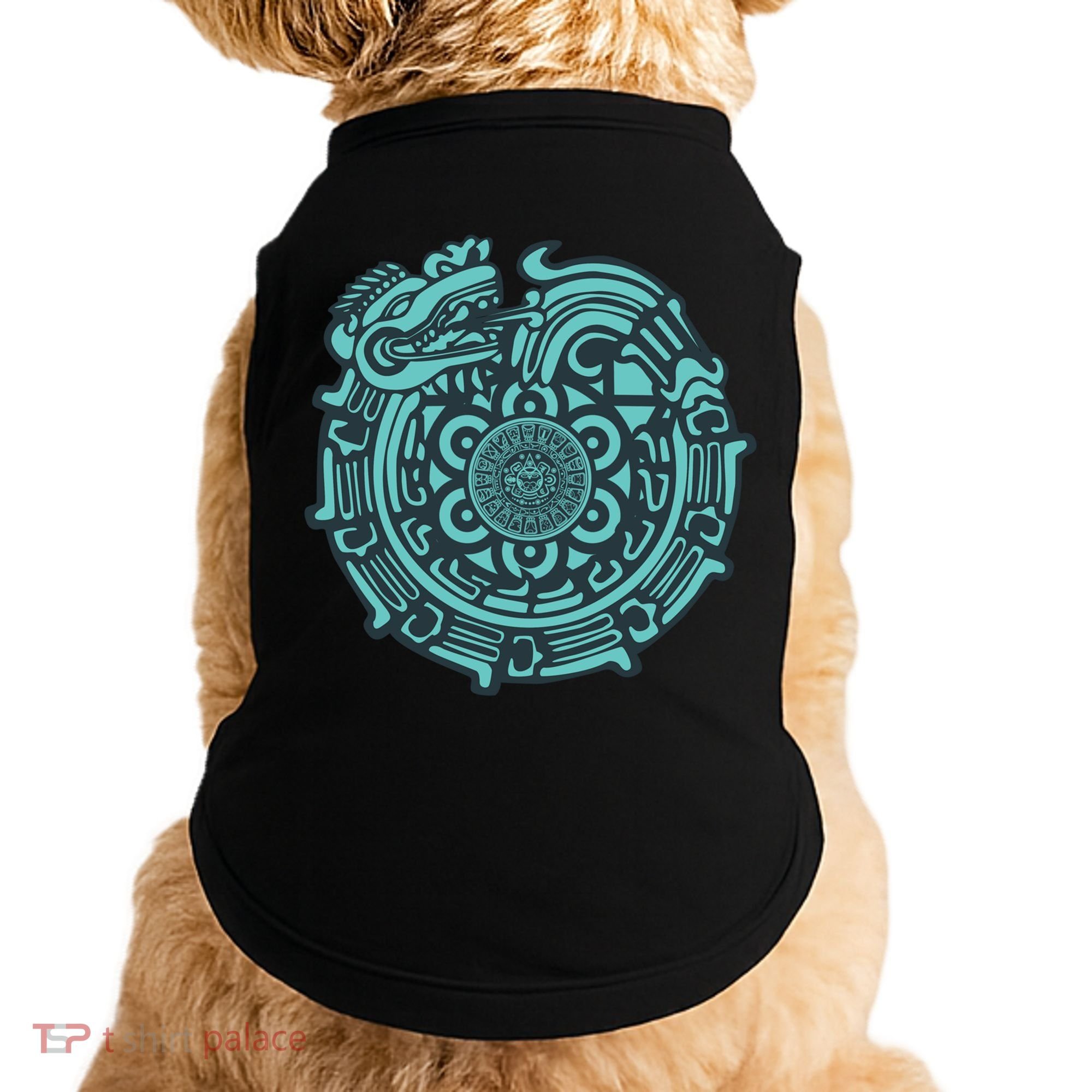 Quetzalcoatl Aztec Dragon God Doggie Tank